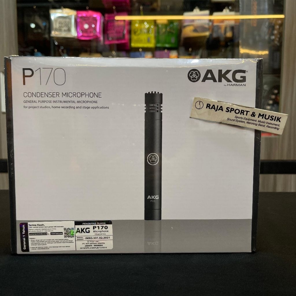 AKG P170 MIC CONDENSER - ORIGINAL MIC INSTRUMENT CONDENSOR