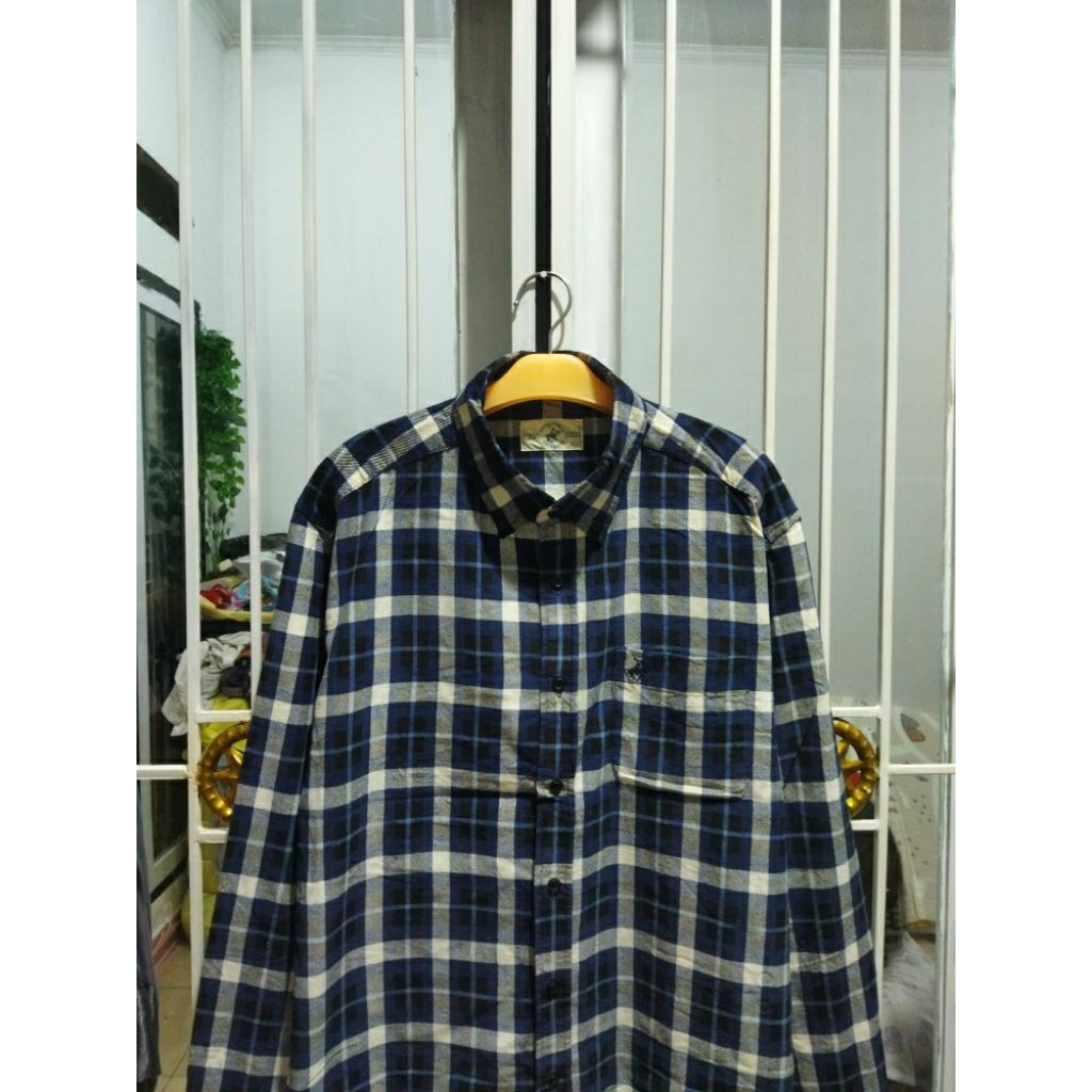 kemeja corduroy Beverly hills polo club XL casual pria murah terlaris