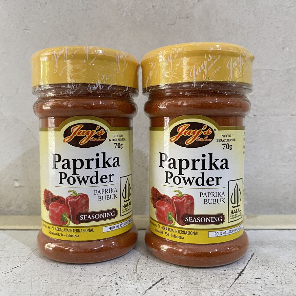 

Jay's paprika powder botol 70 gram | paprika bubuk