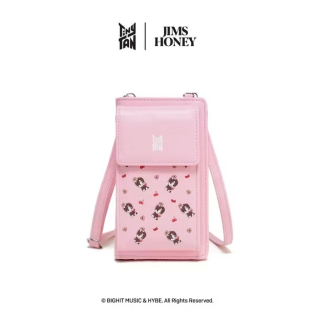 JIMS HONEY - TAS TINY TAN SWEET TIME MINI BAG TAS SELEMPANG TINYTAN TAS HP BTS TAS BTS TAS TINYTAN T