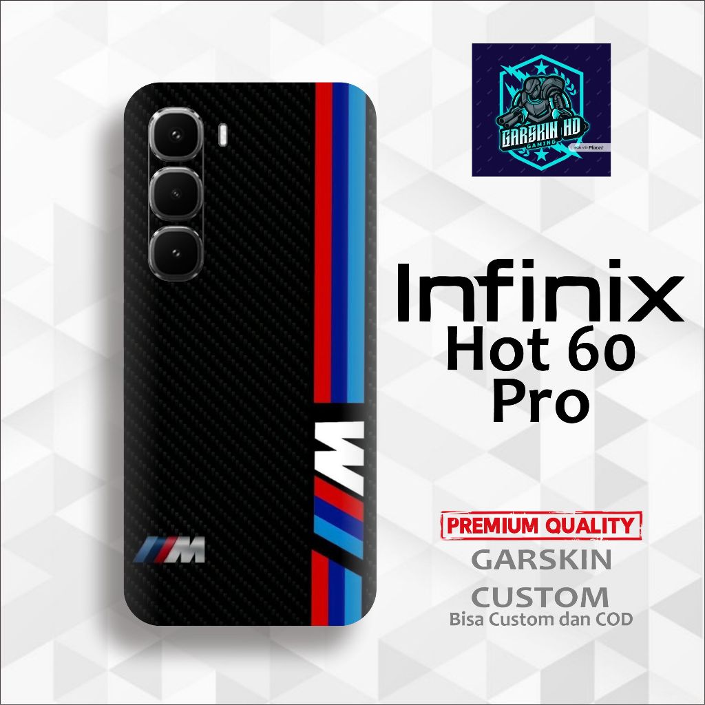 Premium Garskin Stiker / Case Stiker Infinix Hot 60 Pro Pilih Variasi GET 2 PCS