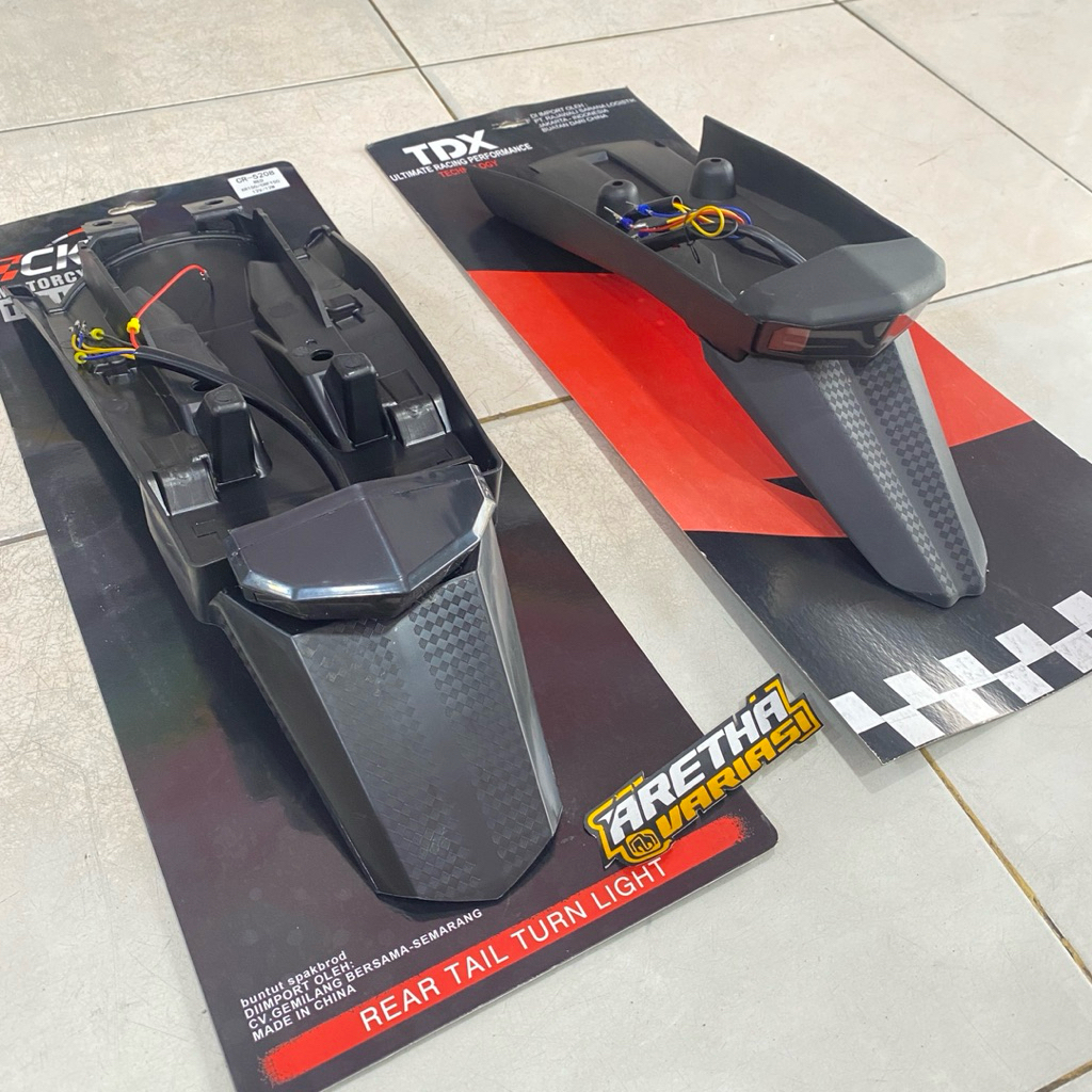 Buntut Spakbor KLX CRF Spakbor Belakang KLX 150 CRF 150L Spakbor Led KLX 150  CRF 150 Spakbor Lampu 