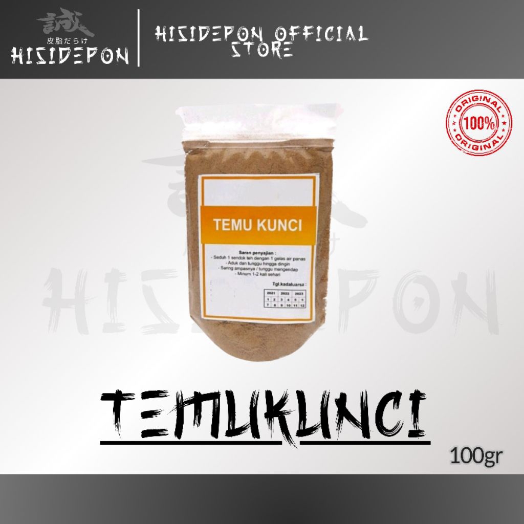 

Hisidepon - Serbuk Temu Kunci 100% Murni 100g – Jamu Tradisional / Bumbu Dapur Alami