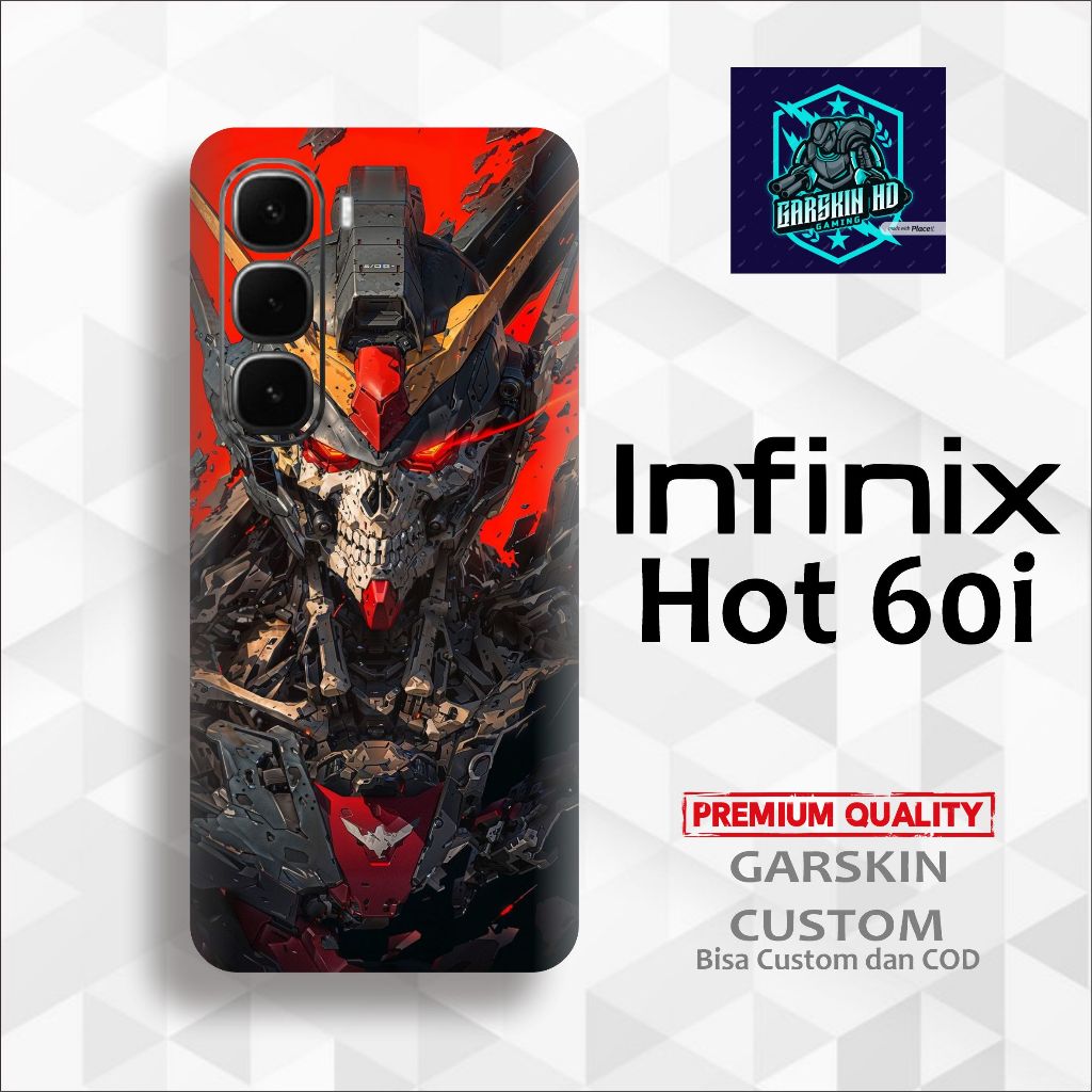 Garskin Stiker Premium / Case Stiker Infinix Hot 60i Banyak Variasi GET 2 PCS