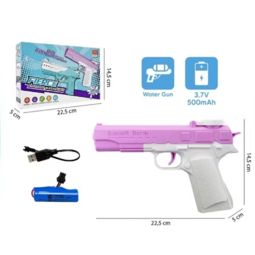 PISTOL AIR FIERCE ELEKTRIK WATER GUN