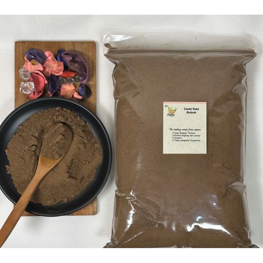 

Rumput teki (Cyperus rotundus) bubuk