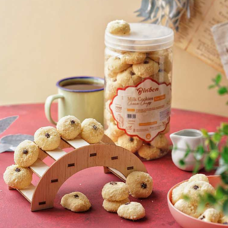 

Binbon Kue Susu Choco Chips - Monde Susu TB @450 Gr