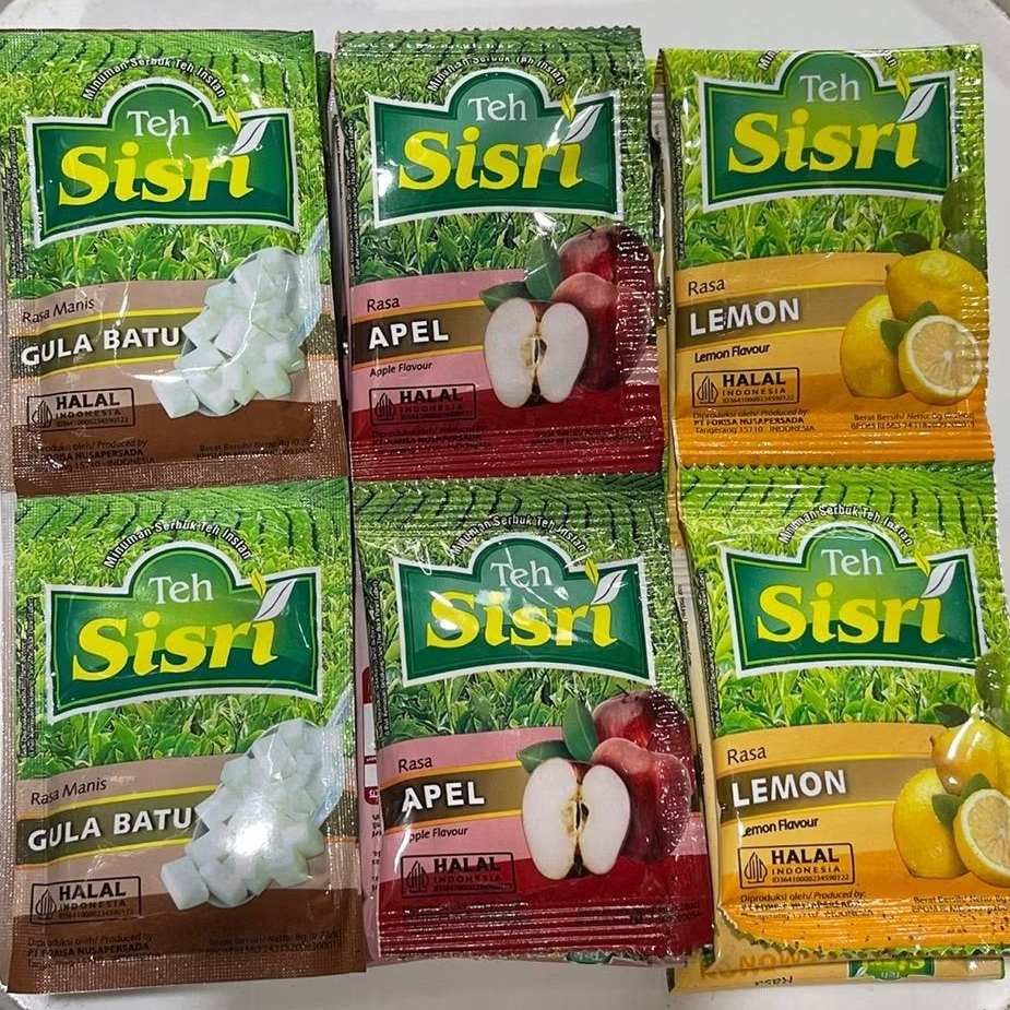 

Teh Sisri Renceng isi 10 Teh Bubuk Instan Seduh Sisri Satuan @8gr