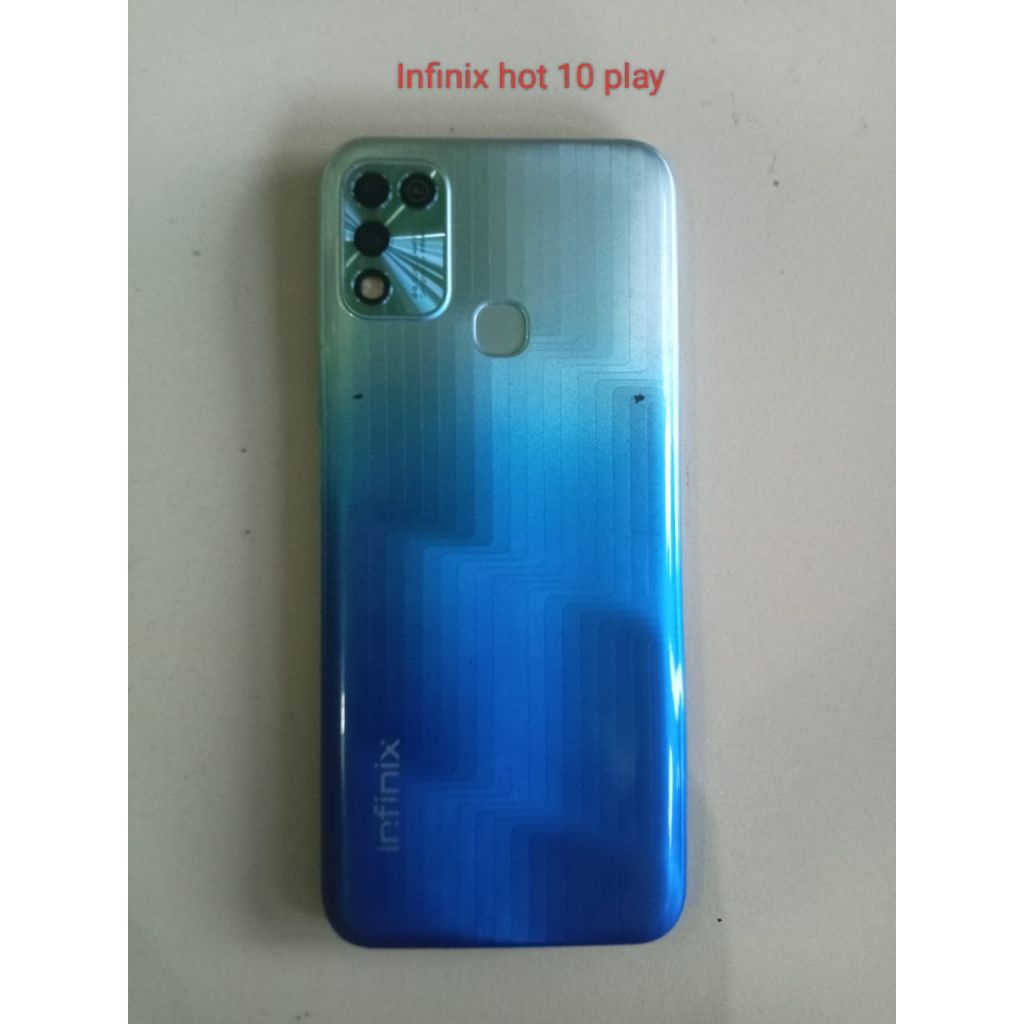 mesin Infinix hot 10 play' normal unit minus LCD