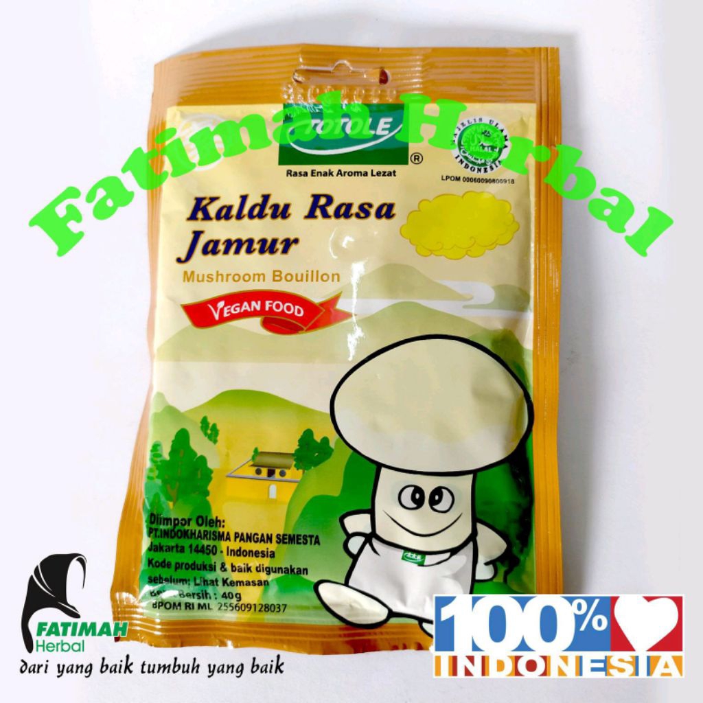 

Totole Kaldu Rasa Jamur Penyedap Rasa 40 gr