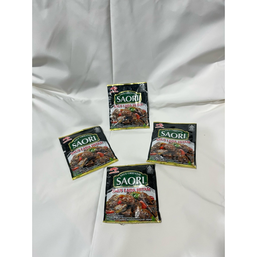 

Saori Saus Lada Hitam 22ml