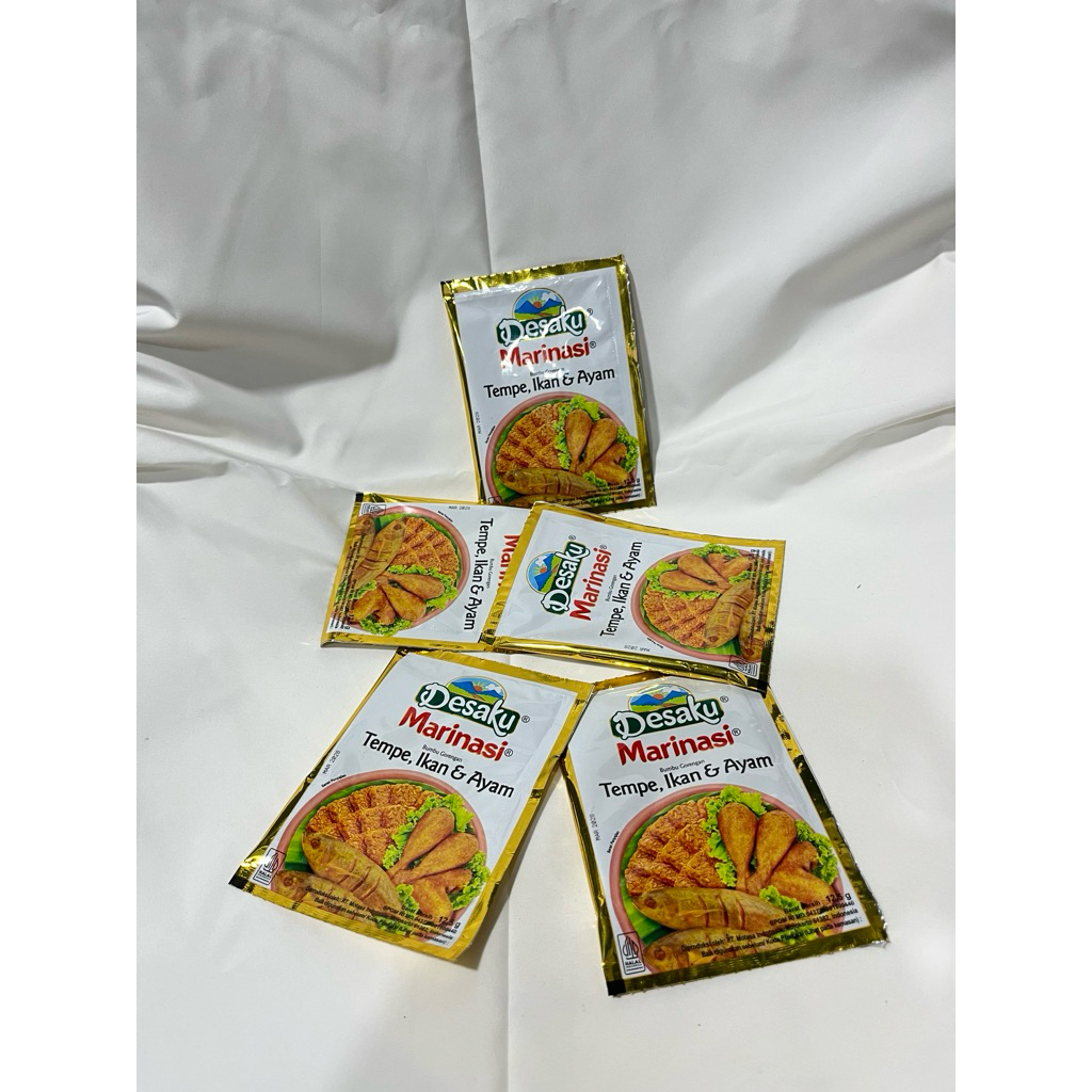 

Desaku Marinasi Bumbu Goreng Tempe,Ikan&Ayam 12,5g