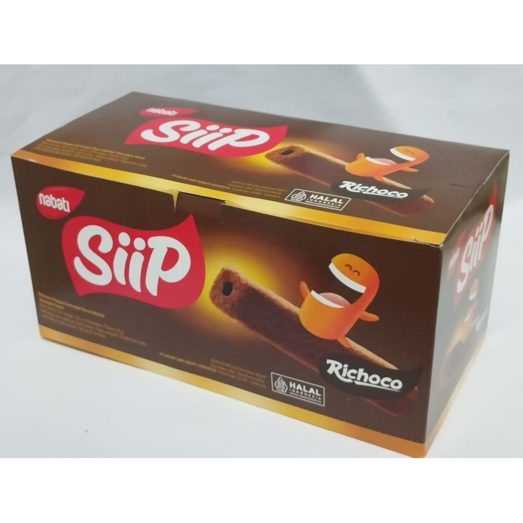 

Nabati Siip Makanan Ringan Rasa Coklat