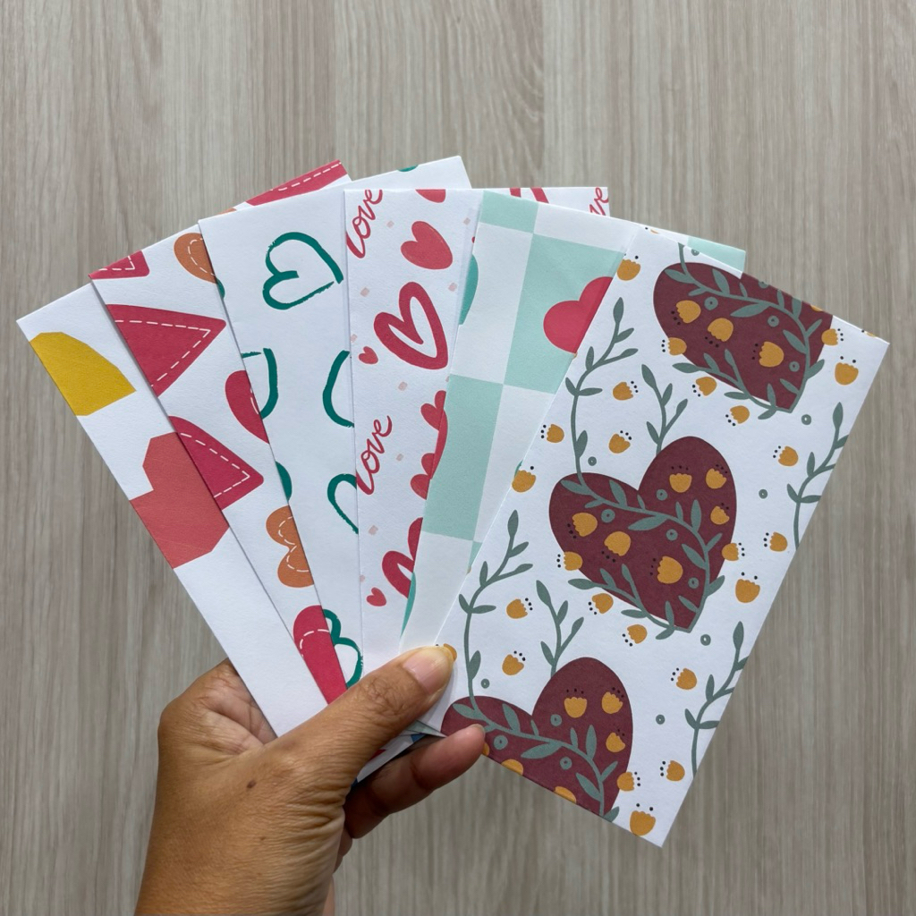 

Satuan Amplop Love Series Uang Tanpa Perlu Dilipat