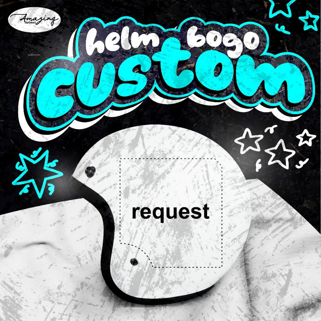 Helm Bogo Request Design Custom