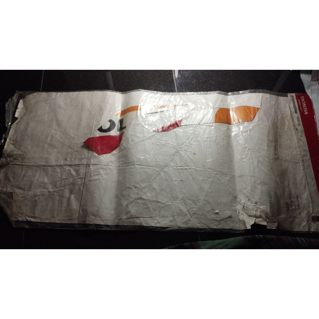 871X0-K07-970ZAR original AHM Astra Honda motor HGP genuine part stripe set r black orange white str