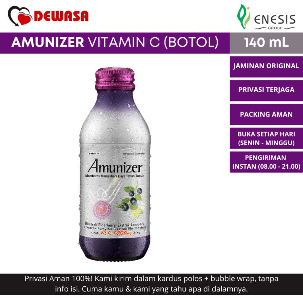 

AMUNIZER Vitamin C Botol - 140 mL