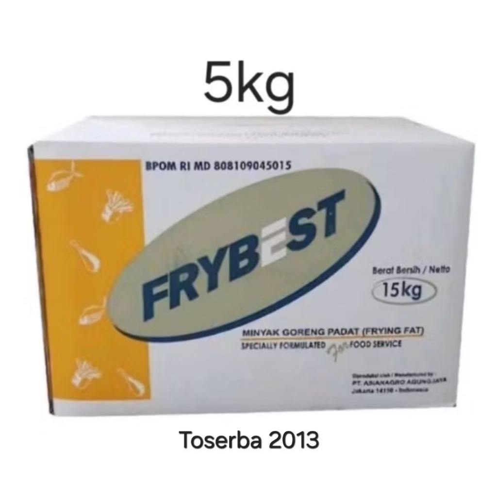

MINYAK PADAT FRYBEST [5kg]