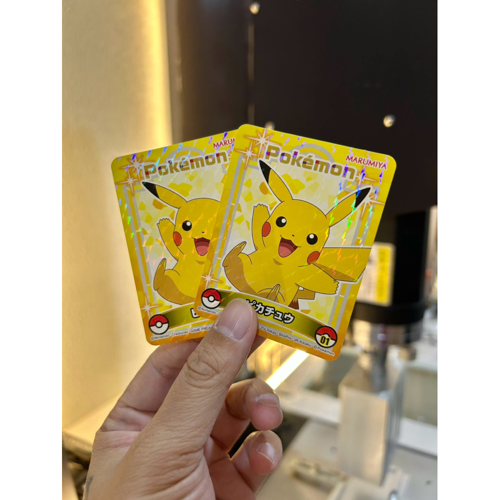 Pikachu Marumiya HOLO 1 kartu POKEMON tcg card set japan japanese/ english NON (indonesia box sr hr 