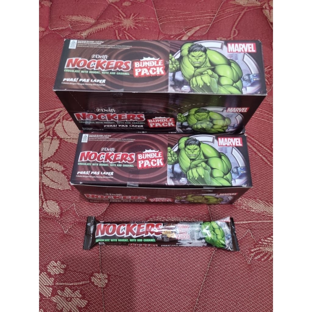 

Delfi Nockers Cokelat Dengan Nougat, Kacang & Karamel (60 Gr)
