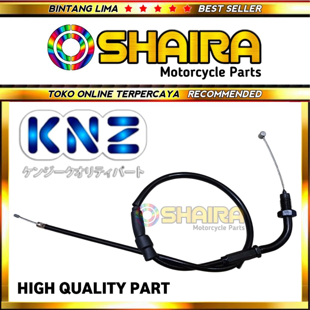 KABEL GAS REVO ABSOLUTE / KABEL GAS BLADE  / 17910-KWW-A00 HIGH QUALITY PART / KABEL GAS SEPEDA MOTO