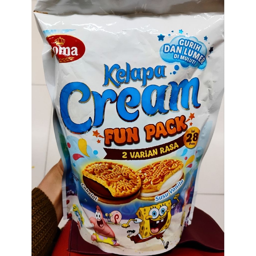 

Roma Biskuit Kelapa Fun Pack 287Gr