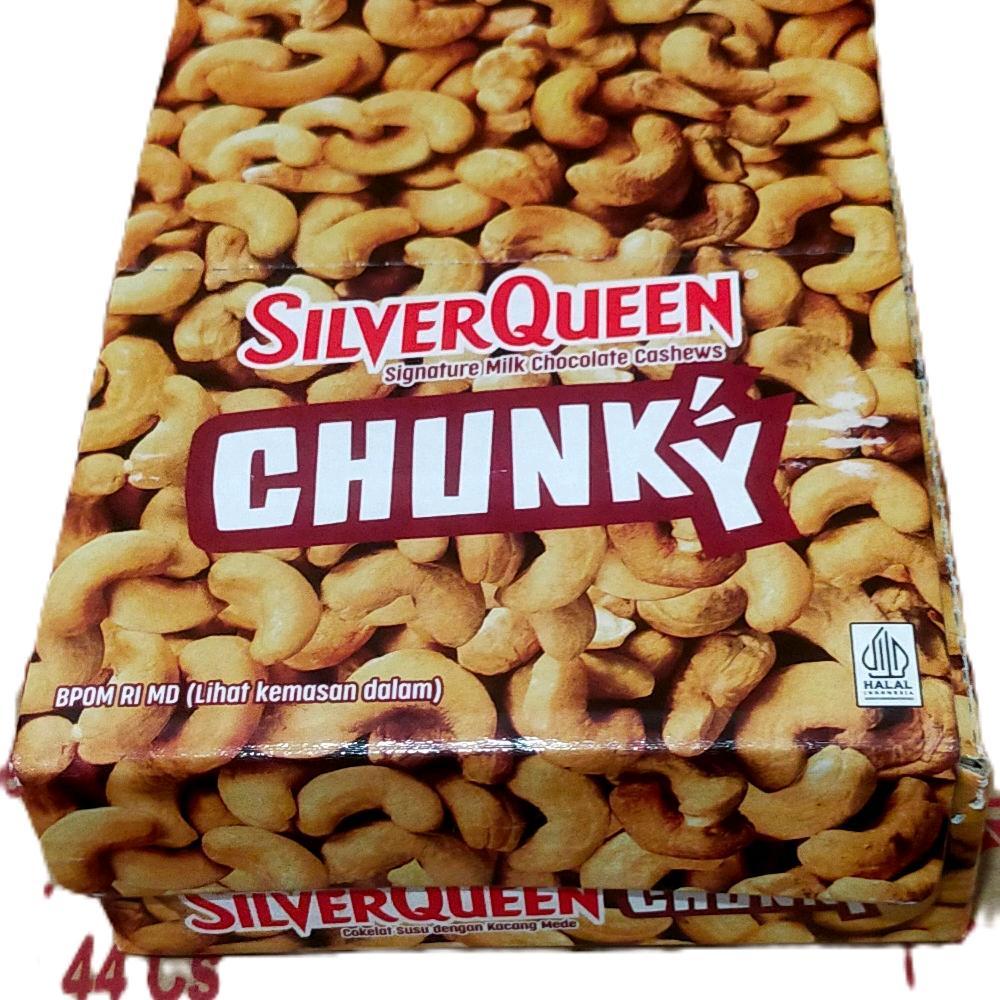 

COKELAT SILVERQUEEN CHUNKY KEMASAN BOX ISI 12 PCS