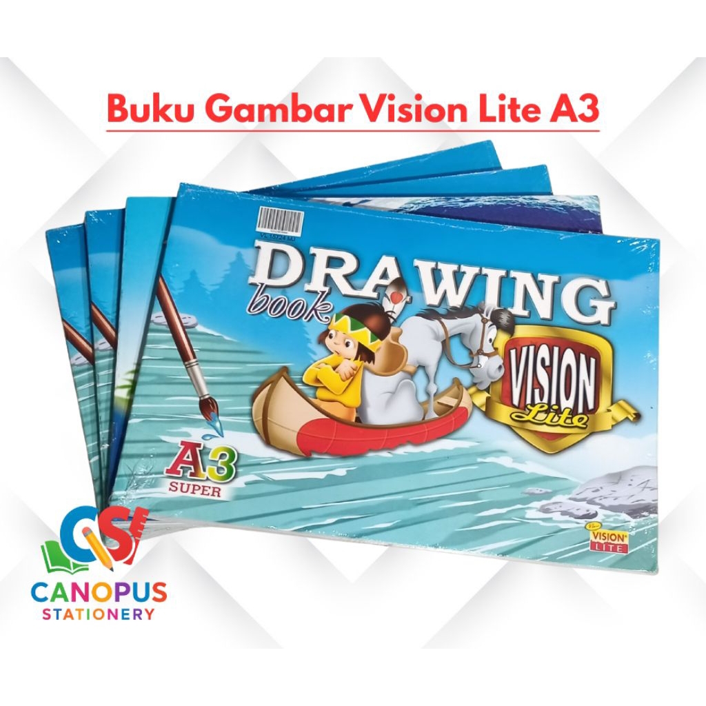 

Buku Gambar A3 Vision Lite