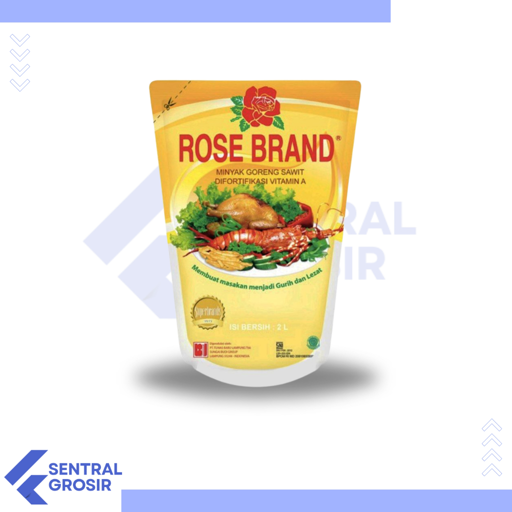 

Rose Brand | Minyak Goreng Rose Brand 2 Liter ( 39,000 /pcs )