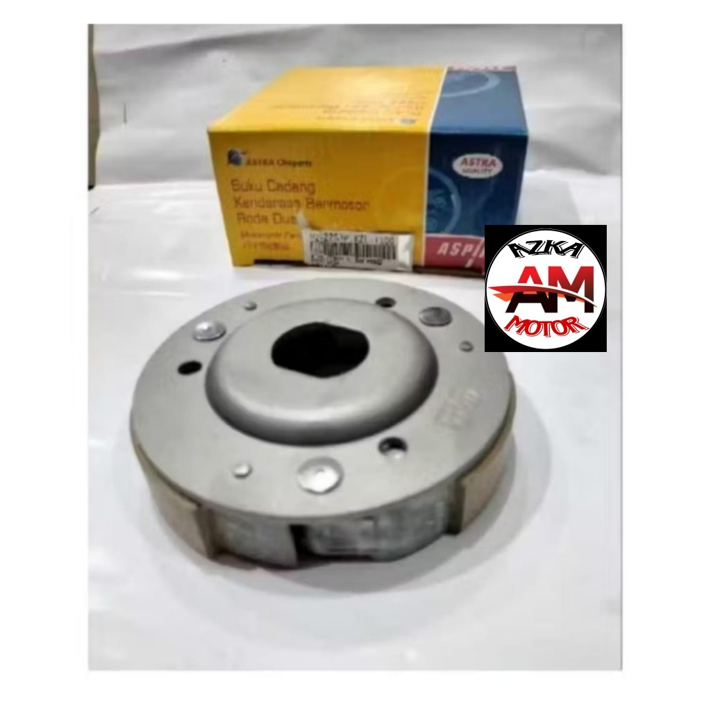 kampas ganda dan plat beat fi, scoopy fi original aspira/kampas ganda ASPIRA
