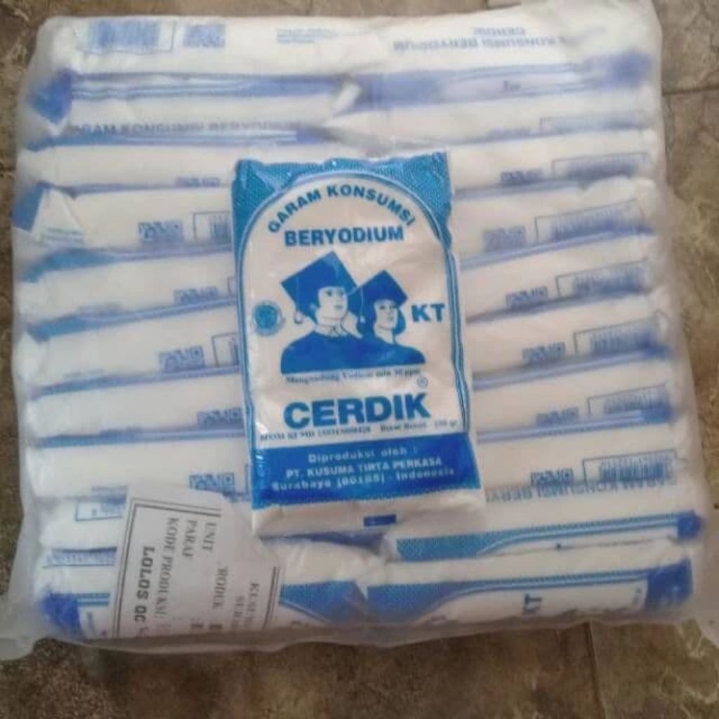 

[ 20 PCS ] GARAM HALUS BERYODIUM BERAT 200 GRAM PER PACK