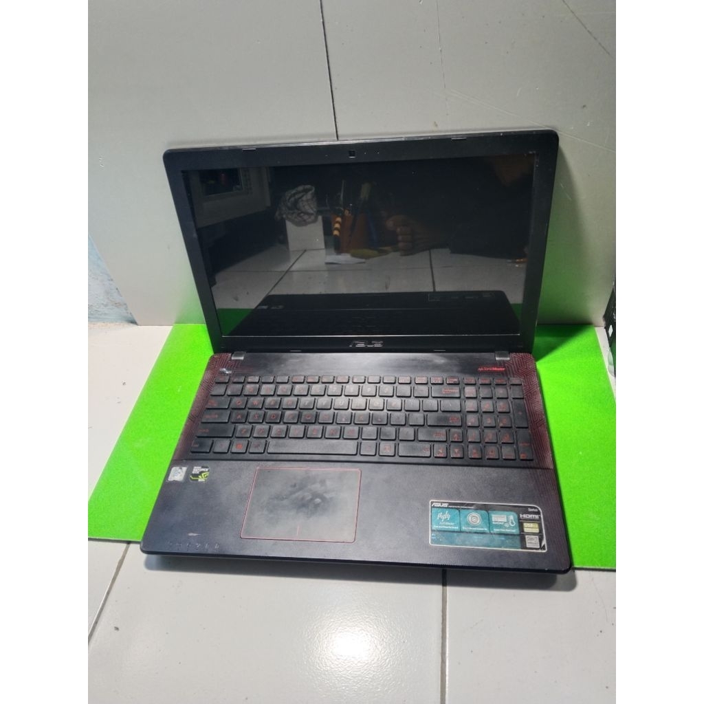 Casing Kesing Case Fulset FullCase Laptop Asus Rog Gaming Game X550 X550V X550VX X550VQ X550U X550UI