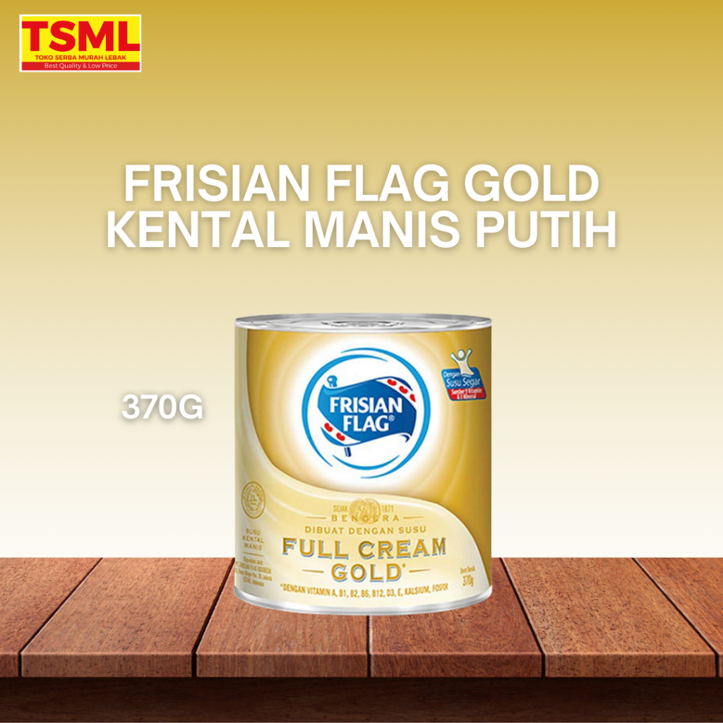 

Frisian Flag Susu Kental Manis Gold 370g