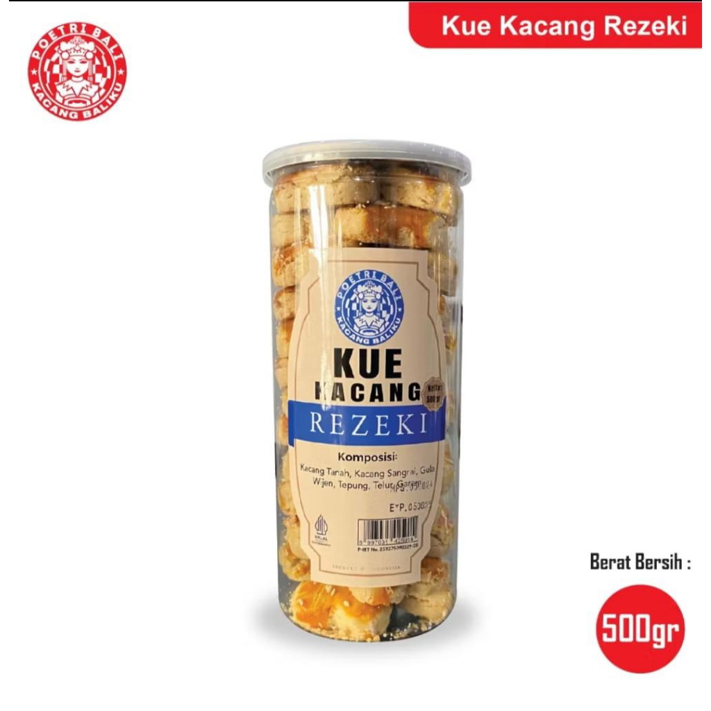 

KUE KACANG REZEKI 500 gram