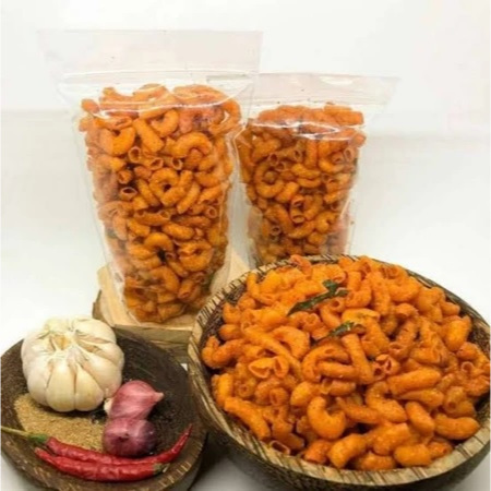 

Makaroni Kriuk Pedas Daun Jeruk