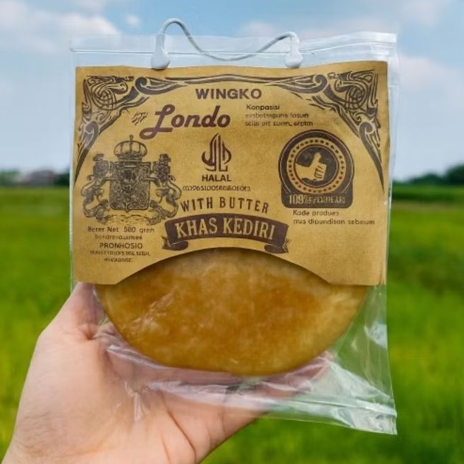 

Wingko Londo khas Kediri 360gr dengan Butter dan Susu - Varian Original