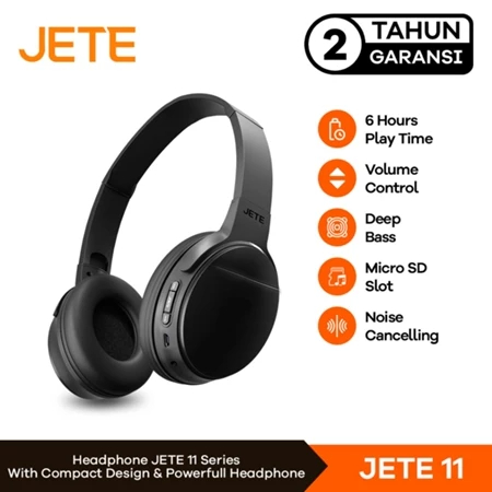 JETE Headphone Wireless  | Headset Bluetooth JETE-11 - Garansi 2 Tahun