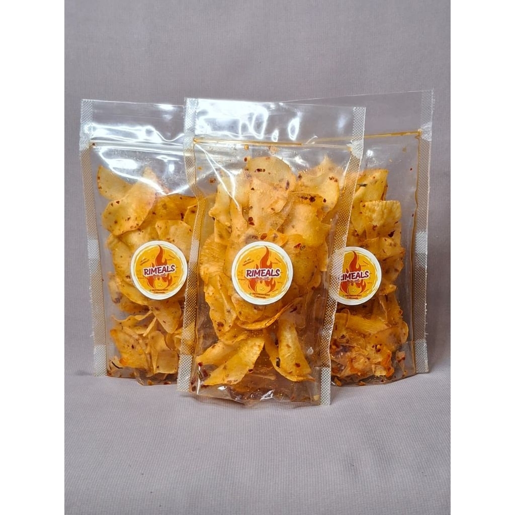 

keripik singkong pedas