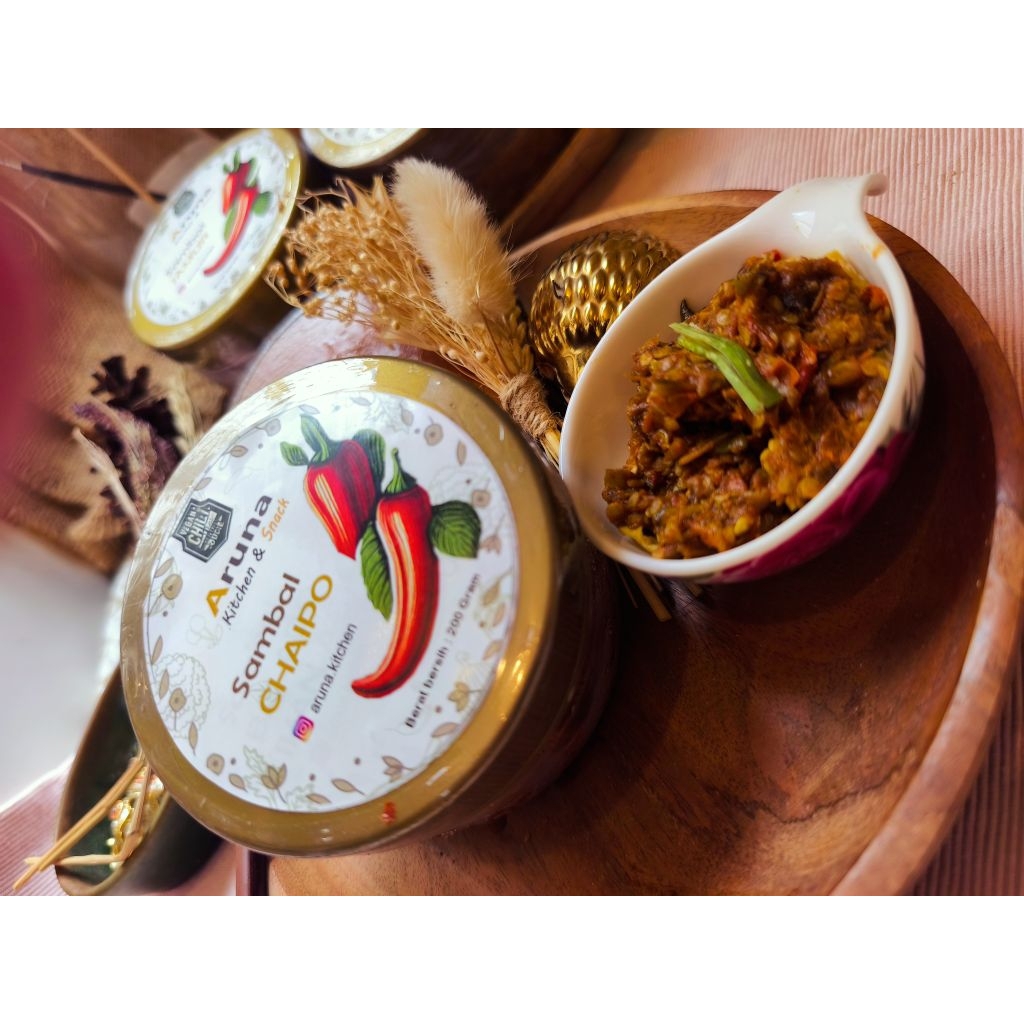 

Sambal CHAI PO VEGETARIAN (VEGAN) Allium free-Tanpa Bawang-Nabati 100%- NON Hewani.