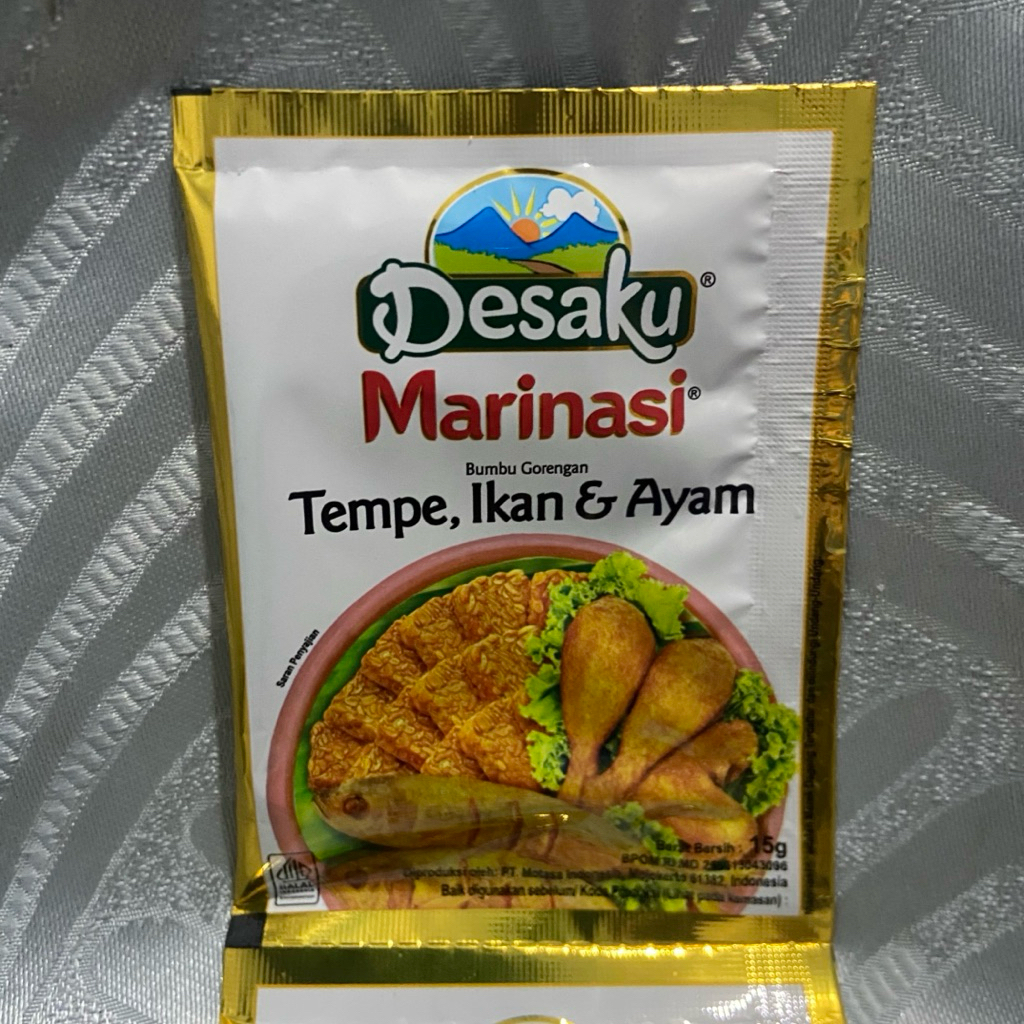 

DESAKU BUMBU MARINASI TEMPE IKAN DAN AYAM - DESAKU BUMBU GORENGAN