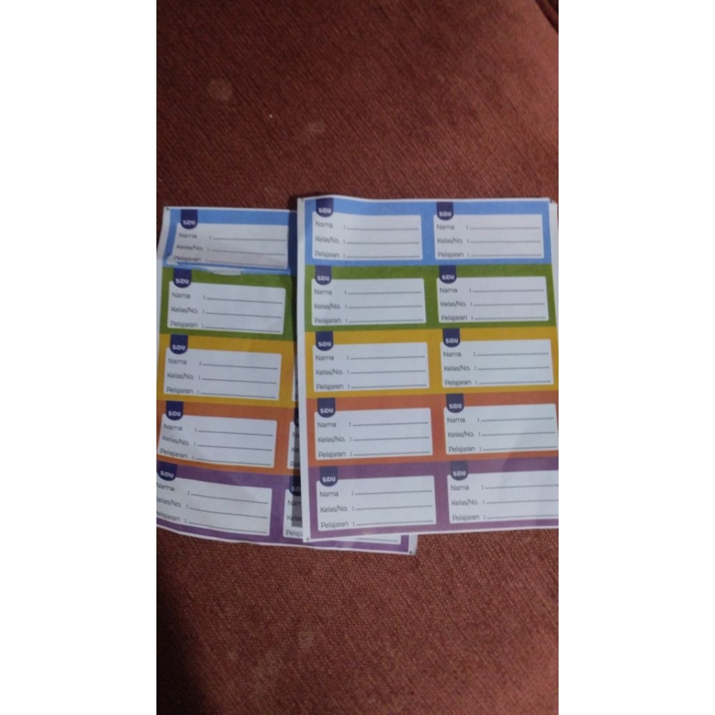 

sticker mata pelajaran