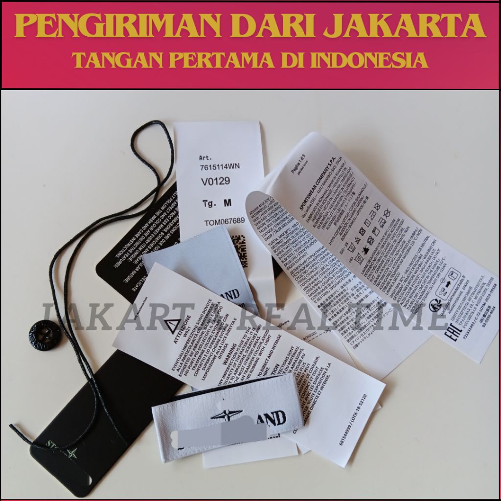 

tag label si HD washing tag Import