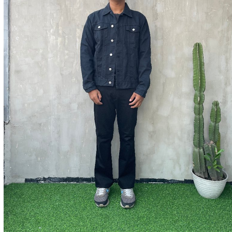 JACKET JEANS DENIM BROWNY