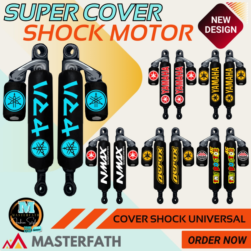 Cover shockbreaker / sarung shockbreaker motor New Nmax Old NMax Turbo Aerox Alpha Xmax Sarung Shock