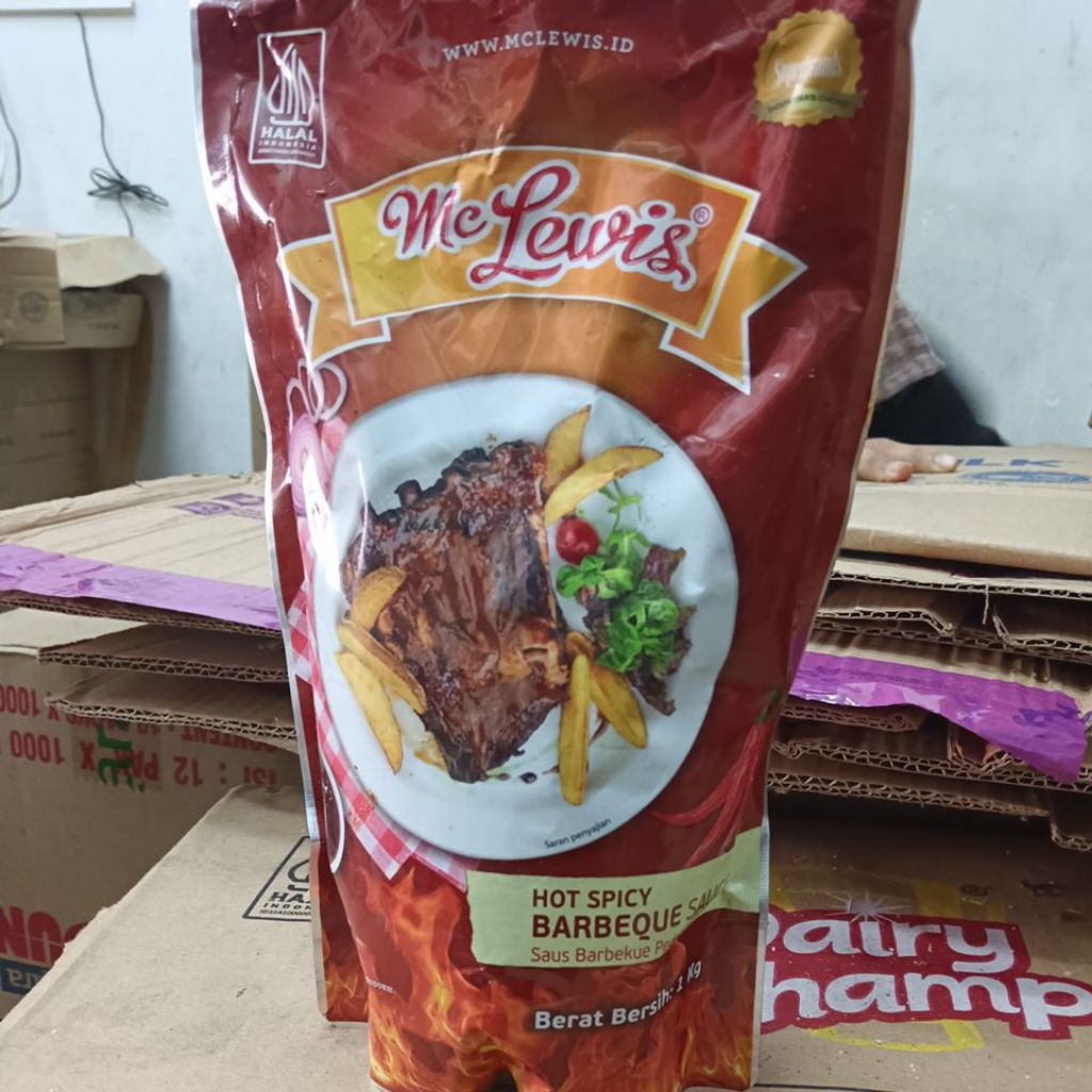 

mc Lewis bbq hot Spicy 1L