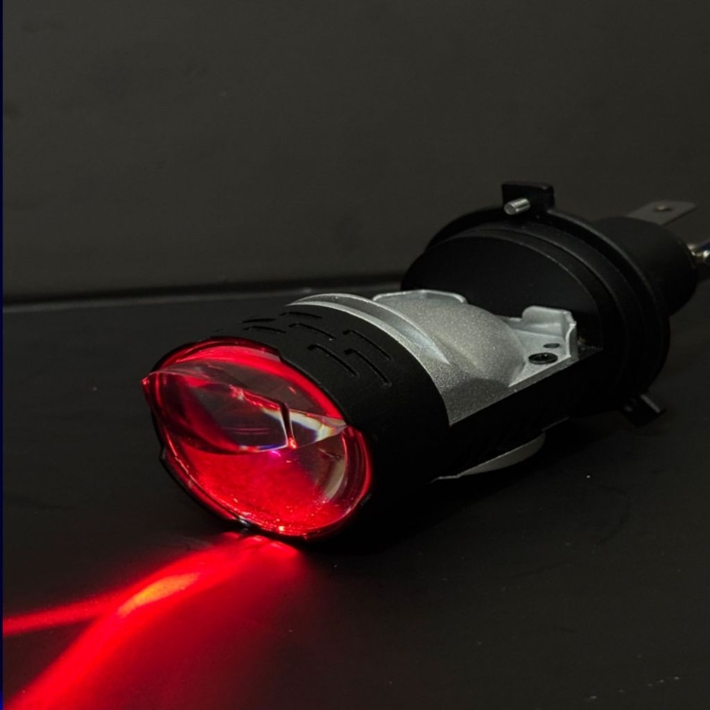 LAMPU LED MINI PROJI DELETE PROJECTOR H4 MOBIL MOTOR PLUS DEVIL LUMINOS LED