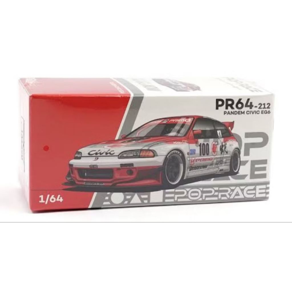 pop race pandem civic EG6 race world box