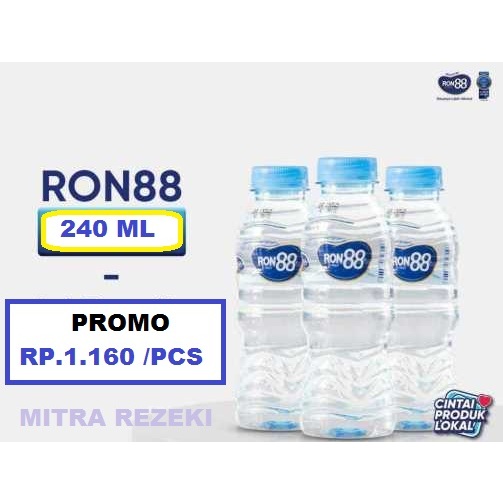 

RON 88 Air Mineral Kemasan Botol 240ml