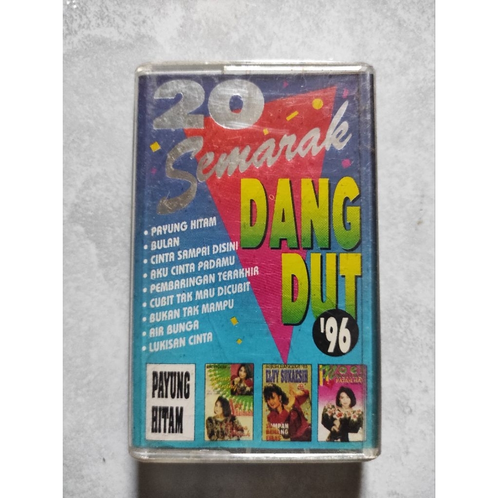 kaset pita 20 semarak dangdut 96