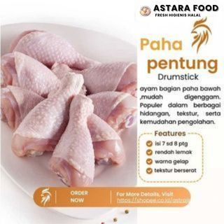 

Paha pentung drumstick isi 6 - 10 potong 1kg astara food